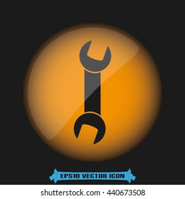 Wrench icon vector illustration eps10.