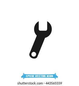 Wrench icon vector illustration eps10.