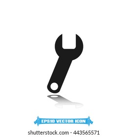 Wrench icon vector illustration eps10.