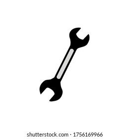 
wrench icon vector illustration logo template