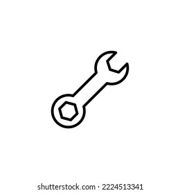 Wrench icon vector illustration. repair icon. tools sign and symbol