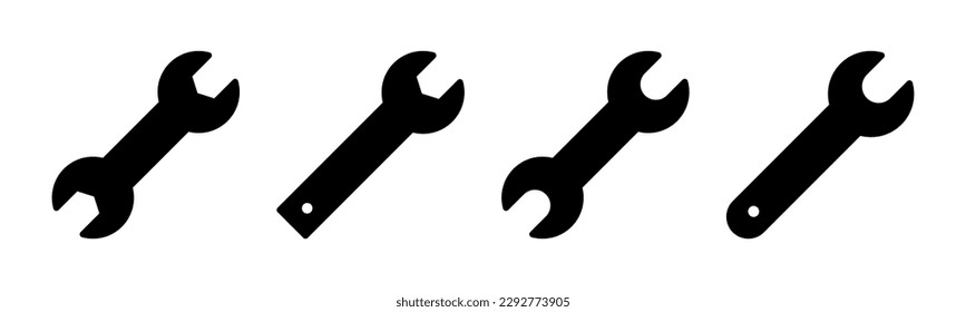 Wrench icon vector illustration. repair icon. tools sign and symbol
