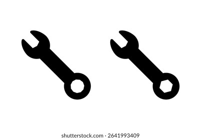 Wrench icon vector illustration. repair icon. tools sign and symbol
