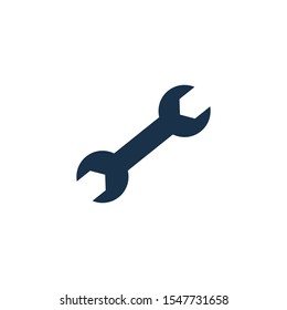 wrench icon vector logo template design element