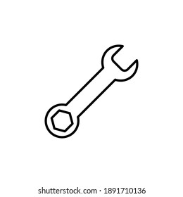 Wrench icon vector. repair icon vector. tools icon vector