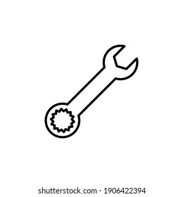 Wrench icon vector. repair icon vector. tools icon vector