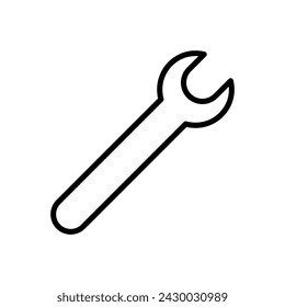 Wrench icon vector. repair icon vector. tools icon vector