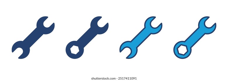 Wrench icon vector. repair icon vector. tools icon vector