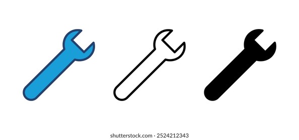 Wrench icon vector. repair icon vector. tools icon vector