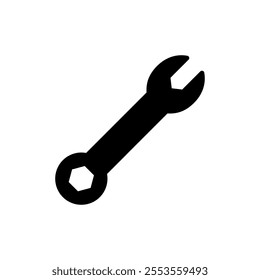 Wrench icon vector. repair icon. tools sign and symbol