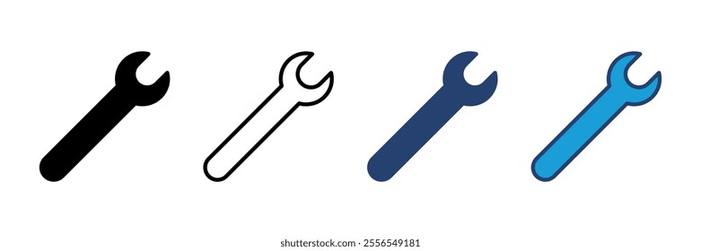 Wrench icon vector. repair icon vector. tools icon vector