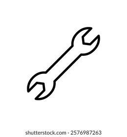 Wrench icon vector. repair icon. tools sign and symbol