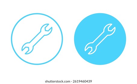 Wrench icon vector. repair icon. tools sign and symbol