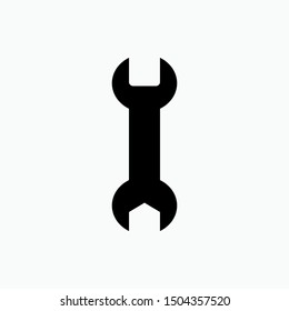 Wrench Icon - Vector, Sign and Symbol for Design, Presentation, Website or Apps Elements. 
