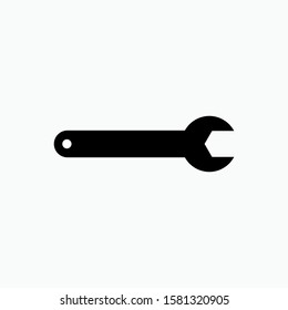 Wrench Icon - Vector, Sign and Symbol for Design, Presentation, Website or Apps Elements.