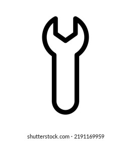 Wrench Icon Vector Symbol Design Illustration