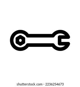 Wrench Icon Vector Symbol Design Illustration