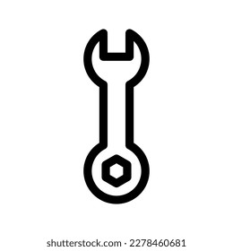 Wrench Icon Vector Symbol Design Illustration