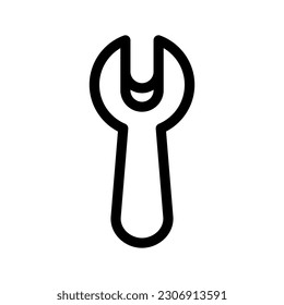 Design-Illustration für das Vektorsymbol von WFranzösisch