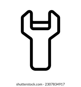Wrench Icon Vector Symbol Design Illustration