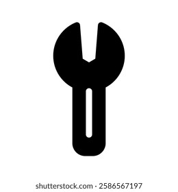 Wrench Icon Vector Symbol Design Illustration