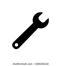 wrench icon vector template