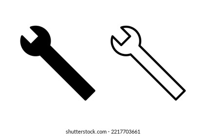 Vector de icono francés para aplicaciones web y móviles. icono de reparación. símbolo y signo de herramientas