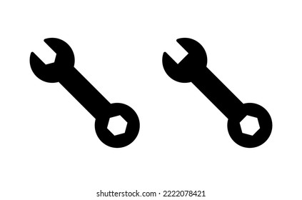 Wrench icon vector for web and mobile app. repair icon. tools sign and symbol