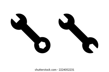 Wrench icon vector for web and mobile app. repair icon. tools sign and symbol