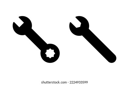 Wrench icon vector for web and mobile app. repair icon. tools sign and symbol