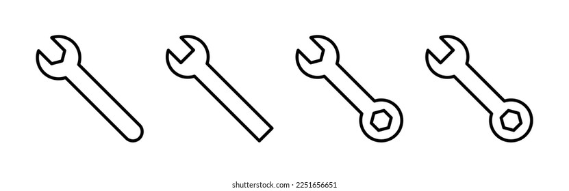 Vector de icono francés para aplicaciones web y móviles. icono de reparación. símbolo y signo de herramientas