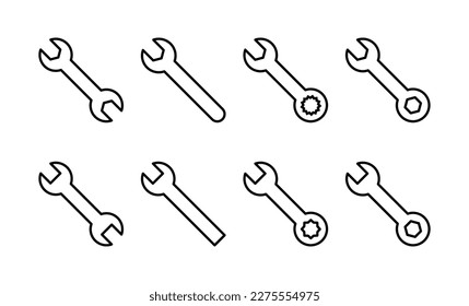 Vector de icono francés para aplicaciones web y móviles. icono de reparación. símbolo y signo de herramientas