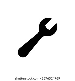 Wrench icon web design in vector