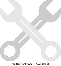 Icono de llave inglesa para su proyecto