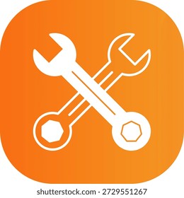 Icono de llave inglesa para su proyecto