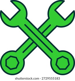 Icono de llave inglesa para su proyecto