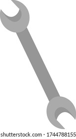 Llave, ilustración, vector sobre fondo blanco