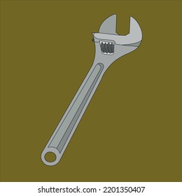 Ilustración de la llave para fines de taller