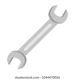 wrench key isolated icon