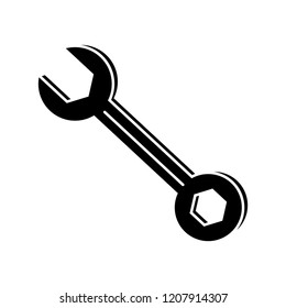 wrench key mechanic tool icon