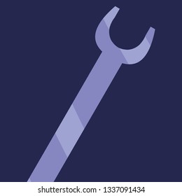 wrench key tool icon