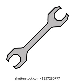 wrench key tool icon