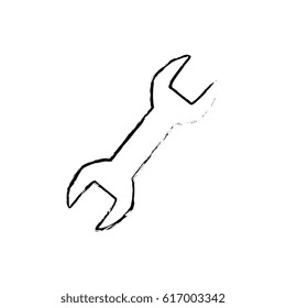 wrench key tool icon