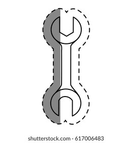 wrench key tool icon