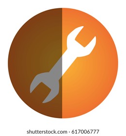 wrench key tool icon