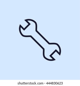  wrench line icon
