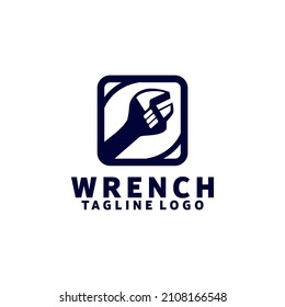 Concepto de diseño de logotipo francés aislado en fondo blanco
