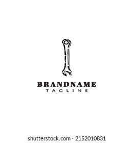 wrench logo icon design template modern vector illustration