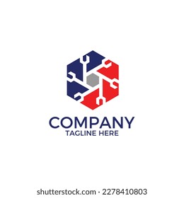 Wrench Logo Template has been designed for everyone.