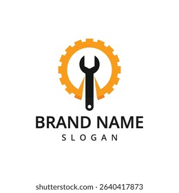 Wrench Logo vector Icon Design. Fast service icon design vector